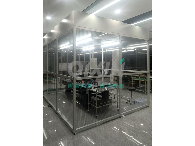 温州某光学行业洁净棚